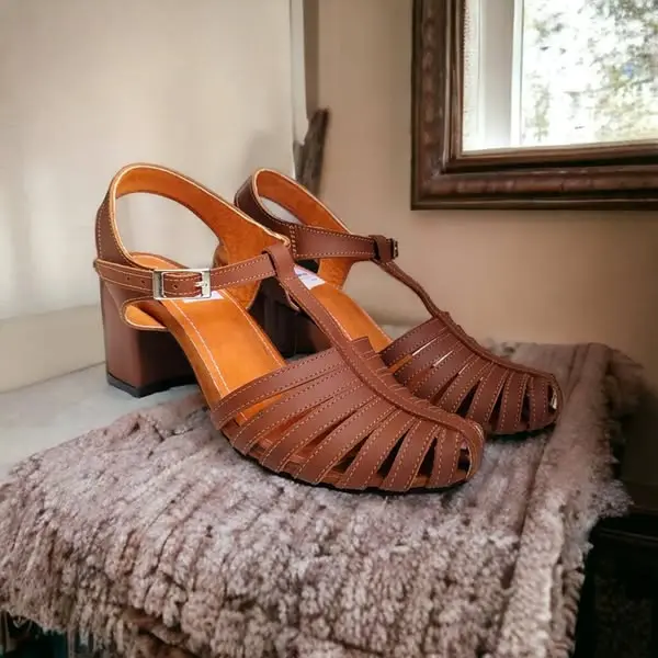 Tacones Genésis 6 cms piel gena 1.webp