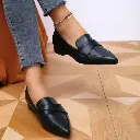 Tacones Brigitte, tacón cuadrado 2 cms, Rocio / BRIGITTETA-P-01