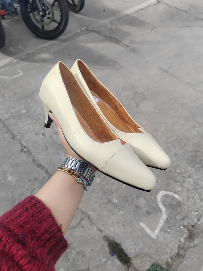 Tacones Alizze piel nude tacón Aguja 3.5 cms. / ALIZEETA-P-03