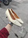 Tacones Alizze piel nude tacón Aguja 3.5 cms. / ALIZEETA-P-03