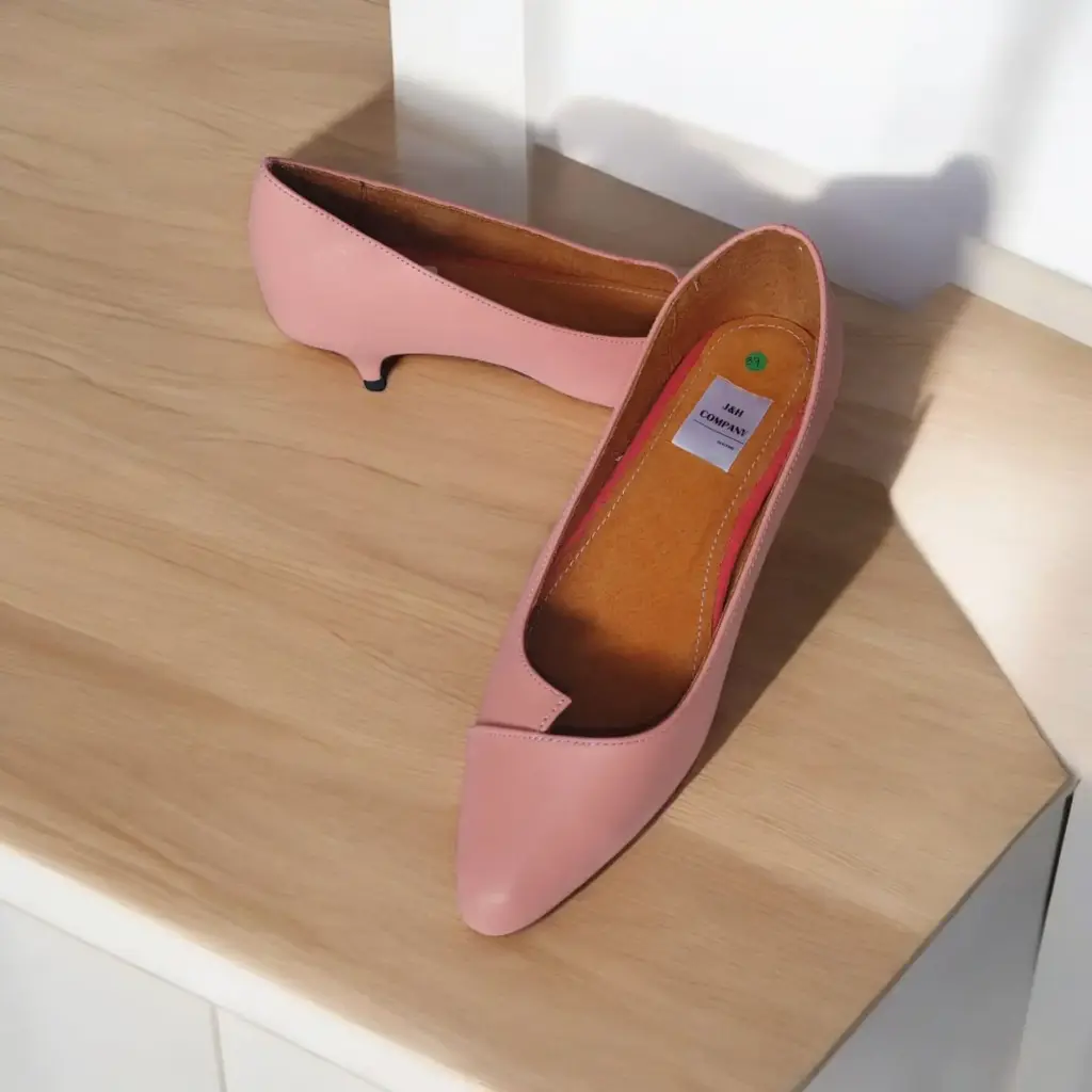 Tacones Alizze semipiel palo rosa tacón Aguja 3.5 cms. / ALIZEETAFC-06 