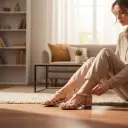 Tacones Cangrejera Mor semipiel nude tacón 6 cms.  / CANGMORTAFC-18