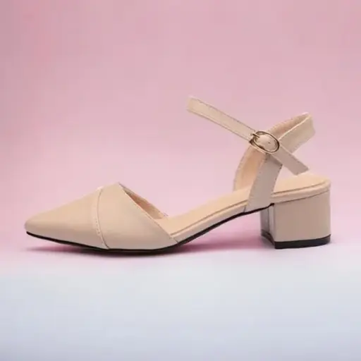 [VEREFC-02] Tacones Verenice gamuza beige Tacón 3 cms. / VEREFC-02