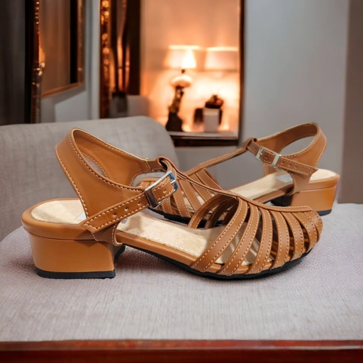 [GENEFC-11] Tacones Génesis semipiel gena tacón 3 cms /Genefc-11